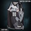 Brooklyn Nets Nike City Edition Swingman Jersey - Custom Youth