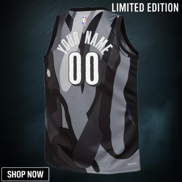 Brooklyn Nets Nike City Edition Swingman Jersey - Custom Youth