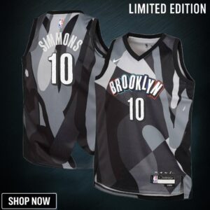 Brooklyn Nets Nike City Edition Swingman Jersey - Silver Ben Simmons Youth