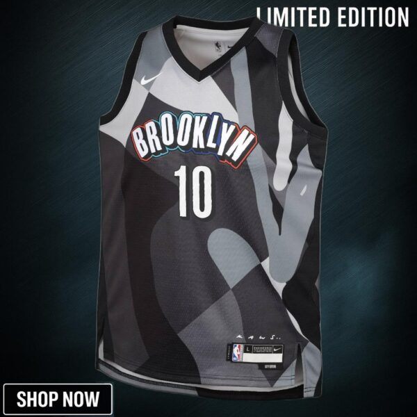 Brooklyn Nets Nike City Edition Swingman Jersey - Silver Ben Simmons Youth
