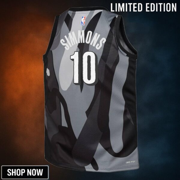 Brooklyn Nets Nike City Edition Swingman Jersey - Silver Ben Simmons Youth
