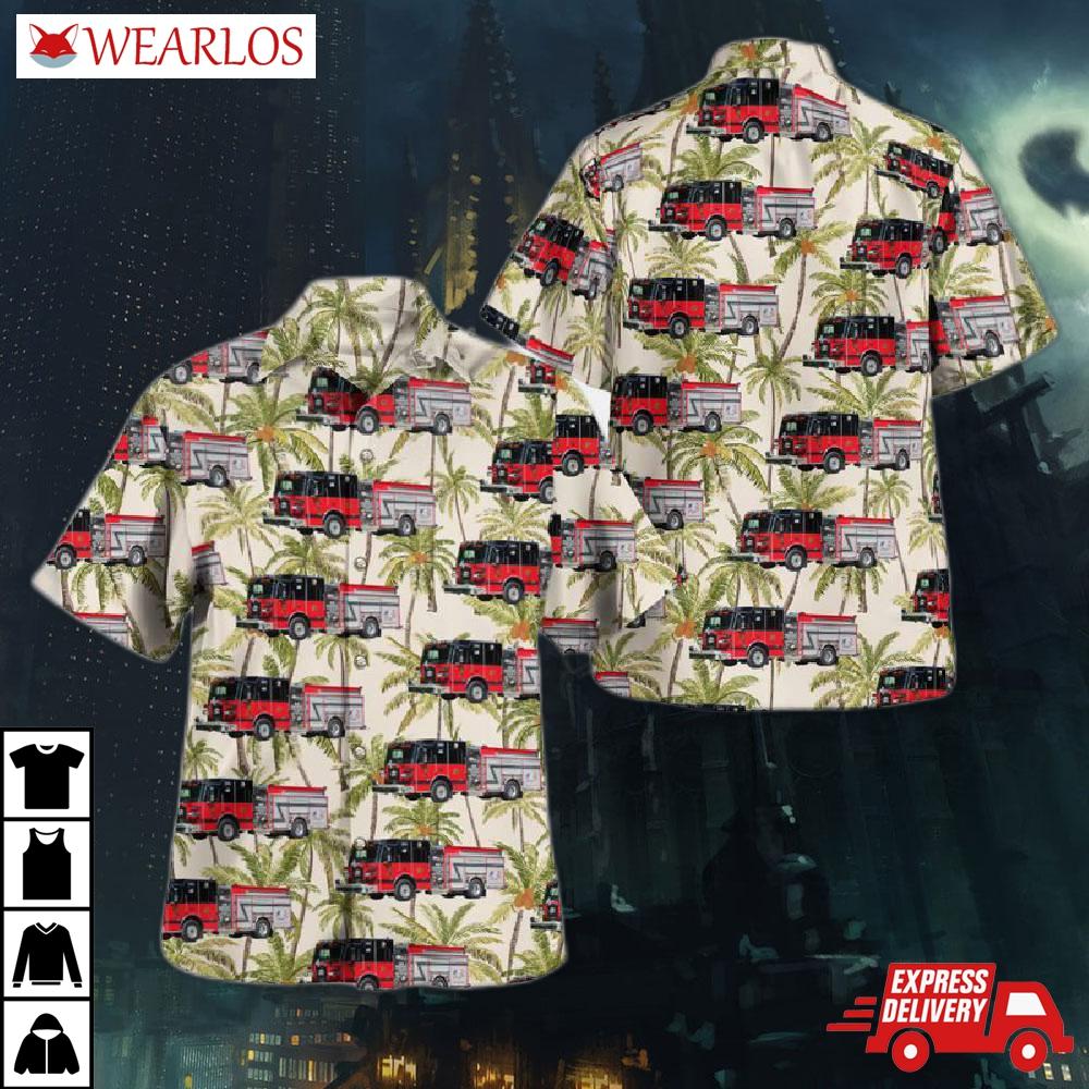 Brooksville, Florida, Brooksville Fire Department Station 61 Hawaiian Shirt