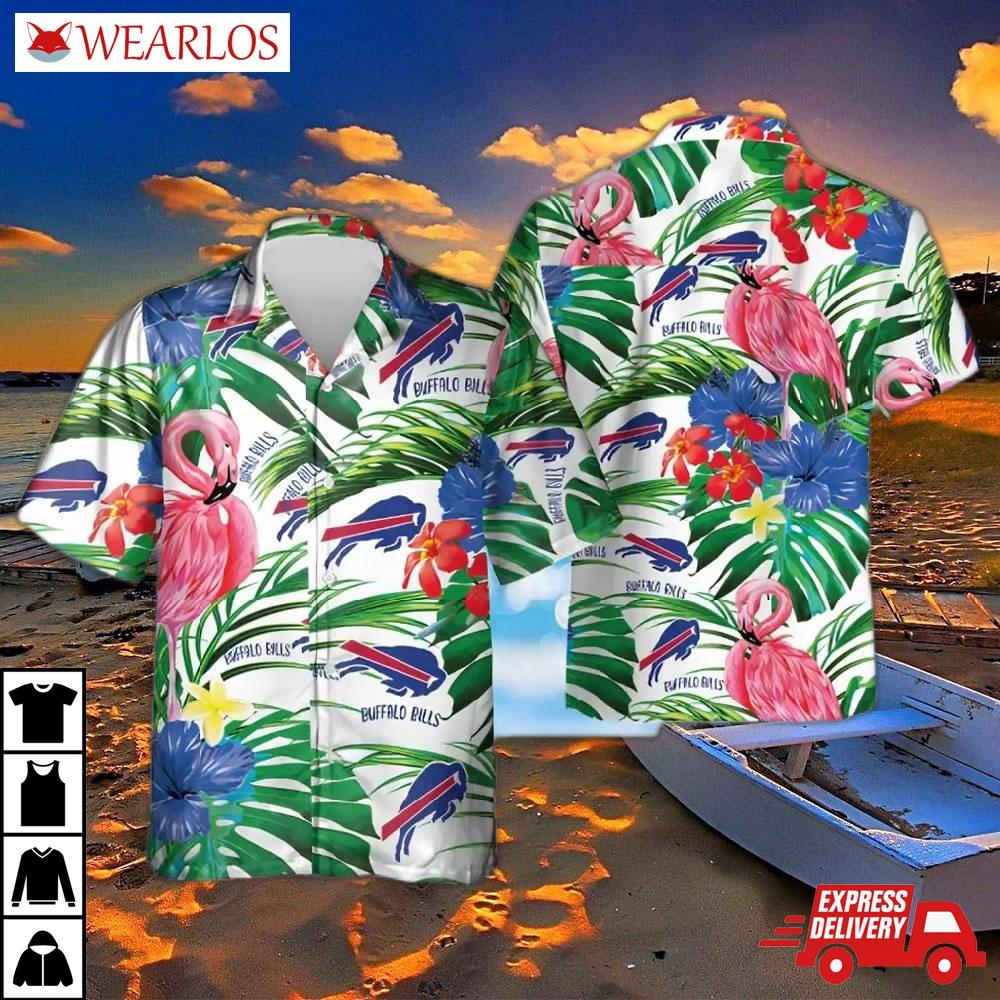 Buffalo Bills Flamingo Paradise Hawaiian Shirt