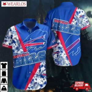 Buffalo Bills Hibiscus Harmony Hawaiian Shirt