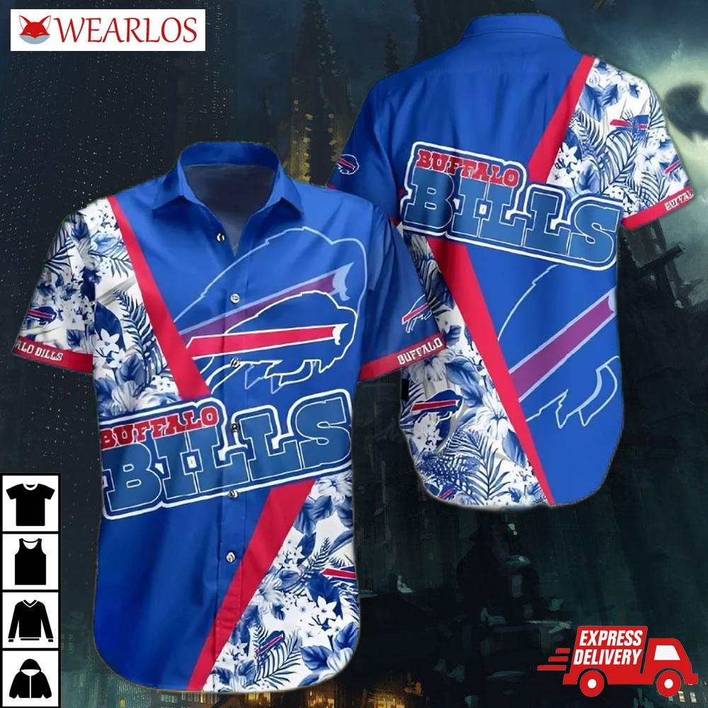 Buffalo Bills Hibiscus Harmony Hawaiian Shirt