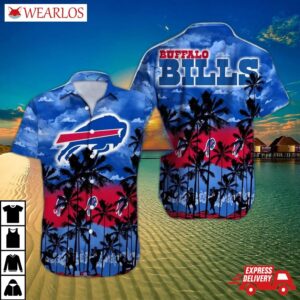 Buffalo Bills Island Breeze Hawaiian Shirt