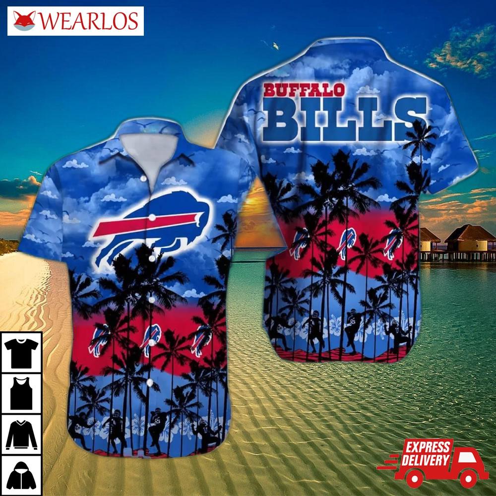 Buffalo Bills Island Breeze Hawaiian Shirt