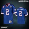 Buffalo Bills Nathan Peterman Royal Vintage Replica Jersey - Men