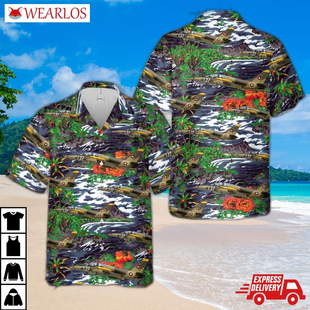 Bulgarian Air Force Aero L-39 Albatros Hawaiian Shirt