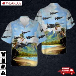 Bulgarian Air Force Mikoyan-gurevich Mig-29ub Fulcrum B Hawaiian Shirt