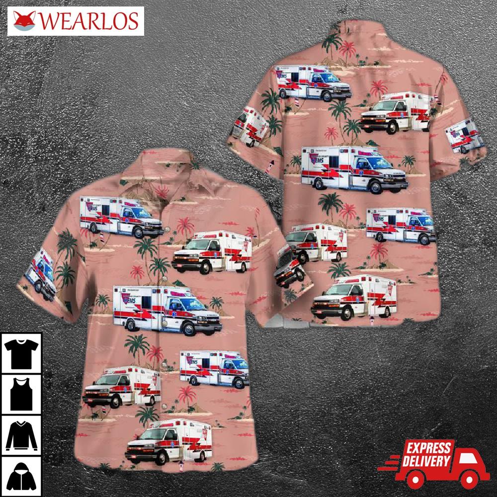 Cabarrus County Ems Hawaiian Shirt