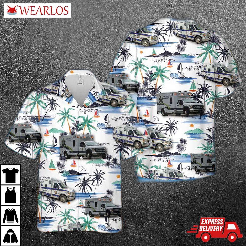 Caldwell County Ems Hawaiian Shirt