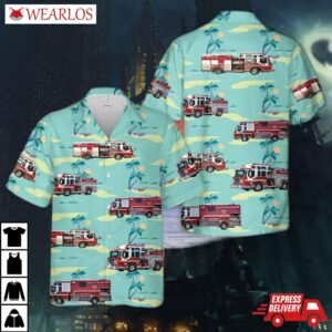 Calgary Fire Department Hawaiian Shirt