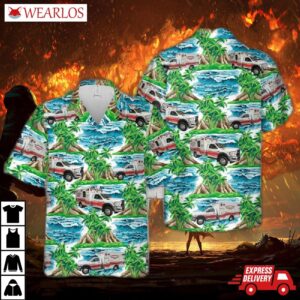 California El Dorado County Ems Hawaiian Shirt