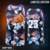 Cameron Johnson 23 Phoenix Suns Black Floral Fashion Jersey