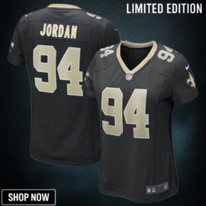 Cameron Jordan New Orleans Saints Womens Game Jersey - Black Nfl