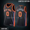 Cameron Reddish 0 -23 New York Knicks Black City Edition Jersey Swingman