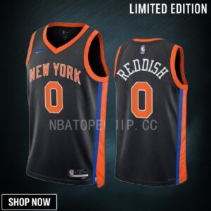 Cameron Reddish 0 -23 New York Knicks Black City Edition Jersey Swingman