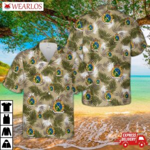 Canadian Army, 2 Mechanized Brigade Group Headquarters And Signal Squadron Hawaiian Shirt