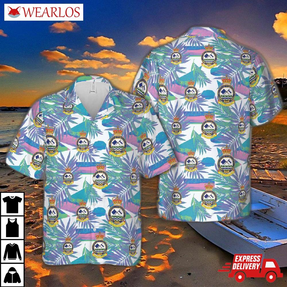 Canadian Army, 33 Signal Regiment Hawaiian Shirt