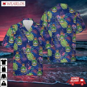 Canadian Army, 36 Signal Regiment Hawaiian Shirt
