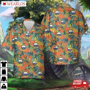 Canadian Army, 41 Signal Regiment Hawaiian Shirt