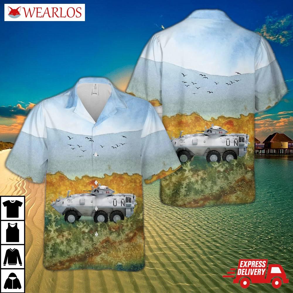Canadian Army Avgp Grizzly Hawaiian Shirt