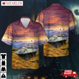 Canadian Army Avgp Grizzly Hawaiian Shirt
