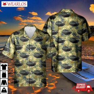 Canadian Army Leopard 2a4 Tank Hawaiian Shirt