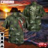 Canadian Army Lsvw Military Truck Hawaiian Shirt