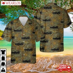Canadian Army Lynx Recce Armored Vehicle In The 1970s Hawaiian Shirt