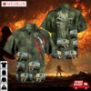 Canadian Army Msvs Truck Hawaiian Shirt