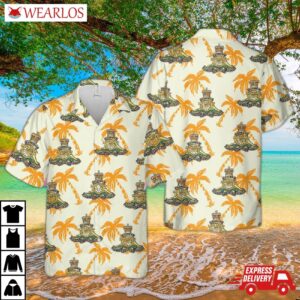 Canadian Army, Royal Regiment Of Artillery Hawaiian Shirt