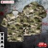 Canadian Army Sherman M4a2(76)w Hvss "bart" Hawaiian Shirt