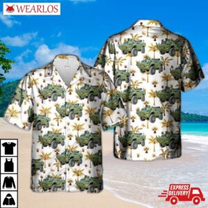 Canadian Army Tapv Tactical Armoured Patrol Vehicle Hawaiian Shirt