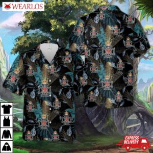 Canadian Army The Brockville Rifles Hawaiian Shirt