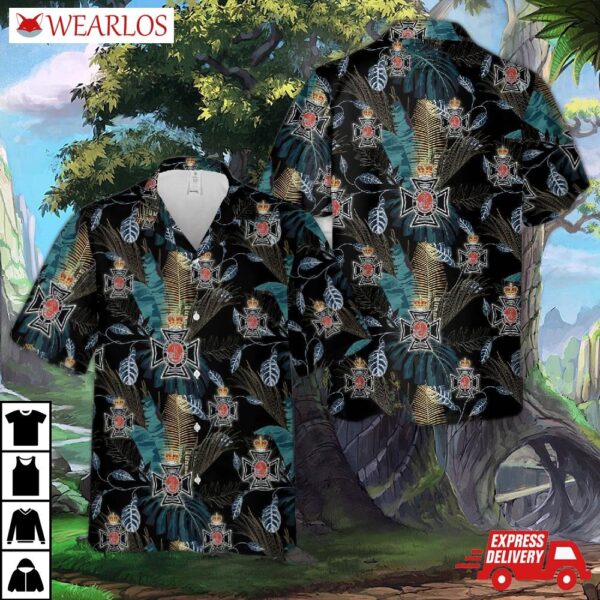 Canadian Army The Brockville Rifles Hawaiian Shirt