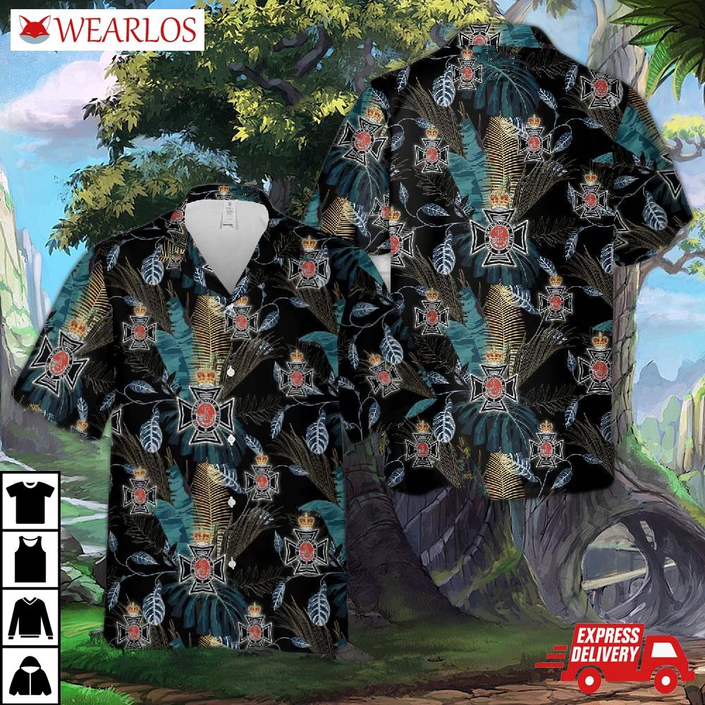 Canadian Army The Brockville Rifles Hawaiian Shirt