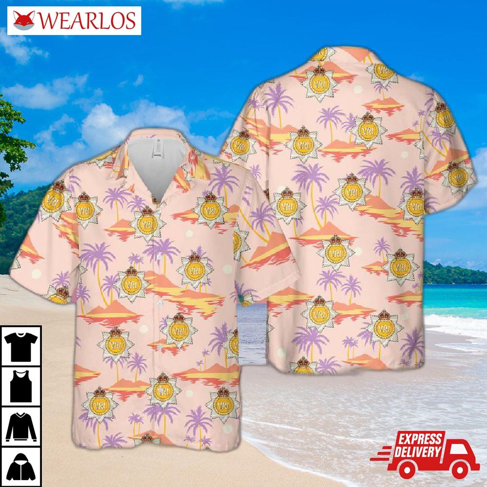 Canadian Army, The Royal Regiment (the Rcr) Hawaiian Shirt