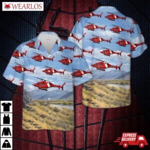 Canadian Coast Guard Bell 429s Hawaiian Shirt