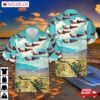 Canadian Coast Guard De Havilland Canada Dhc-8-102 Dash 8 Hawaiian Shirt