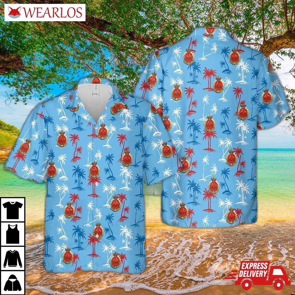 Canadian Forces Psel Badge Hawaiian Shirt