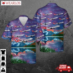 Cargolux "city Of Esch-sur-alzette" Boeing 747-8r7f Lx-vcb Hawaiian Shirt