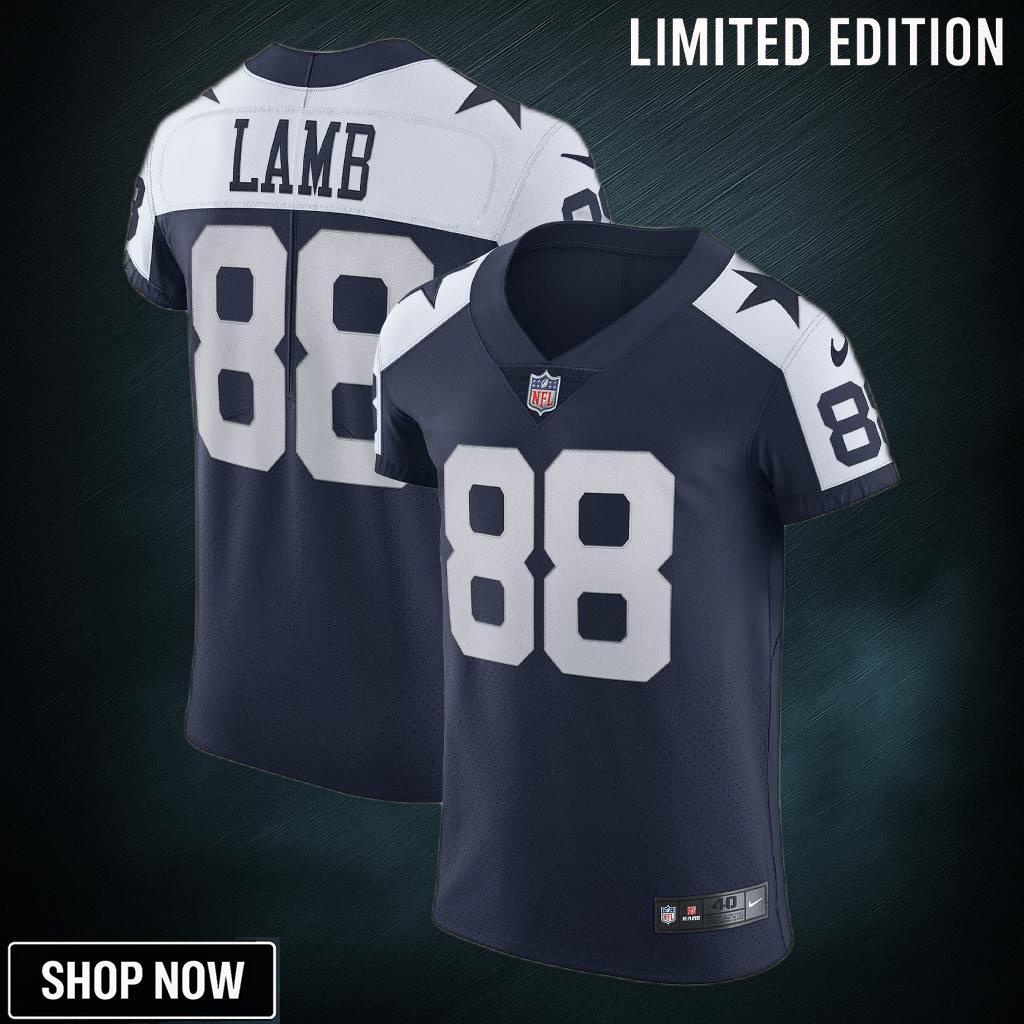 Ceedee Lamb Dallas Cowboys Alternate Vapor Elite Jersey - Navy Nfl