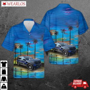 Charleston, South Carolina, City Of Charleston Police Department Hawaiian Shirt
