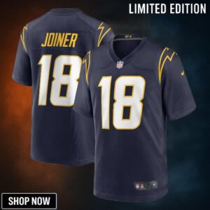Charlie Joiner Los Angeles Chargers Retired Player Jersey - Navy Nfl