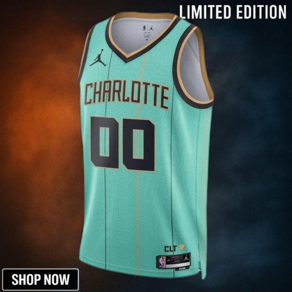 Charlotte Hornets Jordan City Edition Swingman Jersey - Custom Unisex