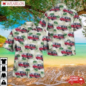 Charlotte, North Carolina, Charlotte Fire Department Hazmat 1 Hawaiian Shirt