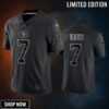 Charvarius Ward 7 San Francisco 49ers Black Reflective Limited Jersey - Men