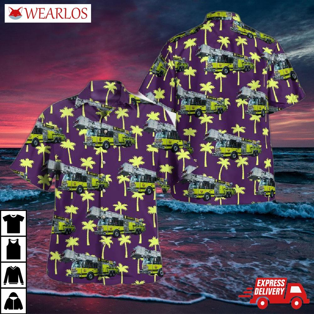 Chatham Fire Department Montgomery, Georgia Hawaiian Shirt